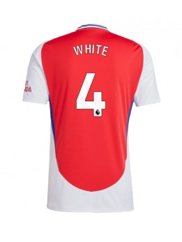 Billige Arsenal Ben White #4 Hjemmedrakt 2024-25 Kortermet